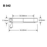 Enduro Bearing Steuersatz B 542 1-5 16x1 3 4x9 32'' Abec 3 Ma - afbeelding 2