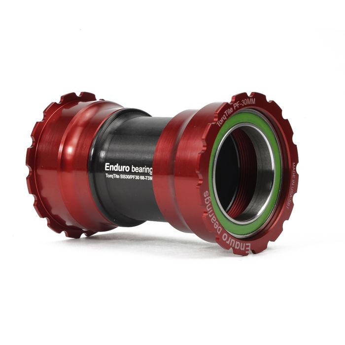 Enduro-Lager Torqtite-Innenlager – PF30 bis 30 mm (schmal) – A C SS – rot
