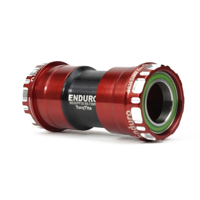 Enduro-Lager Torqtite-Innenlager – BB30 bis 24 mm – A C SS – rot