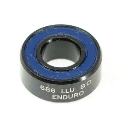 Enduro-Lager 686 LLU BO - ABEC 3 - schwarzes Oxid (radial) - 6x13x5
