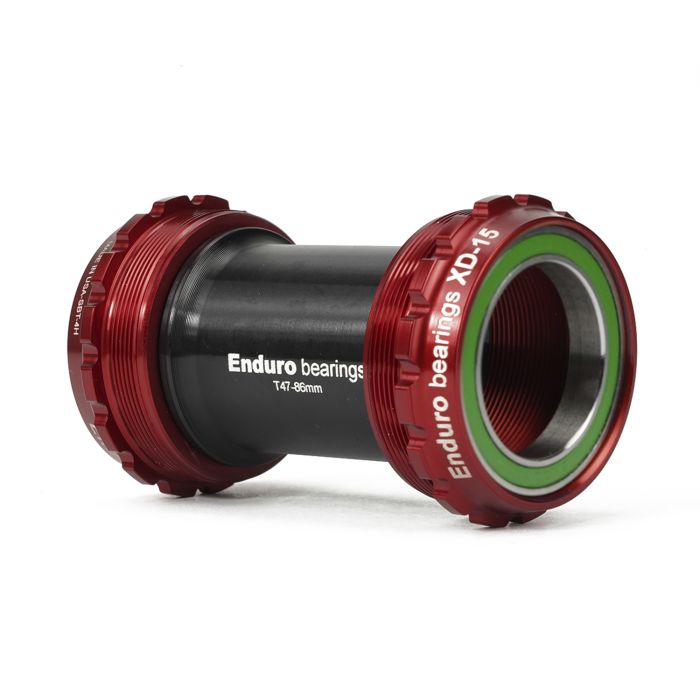 Enduro-Lager T47 Tretlager bis 30 mm – A C SS – rot