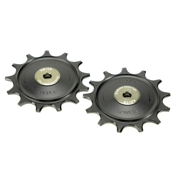 Enduro-Lager-Stützradsatz xd-15 – Shimano xt xtr – 12 Gang – schwarz