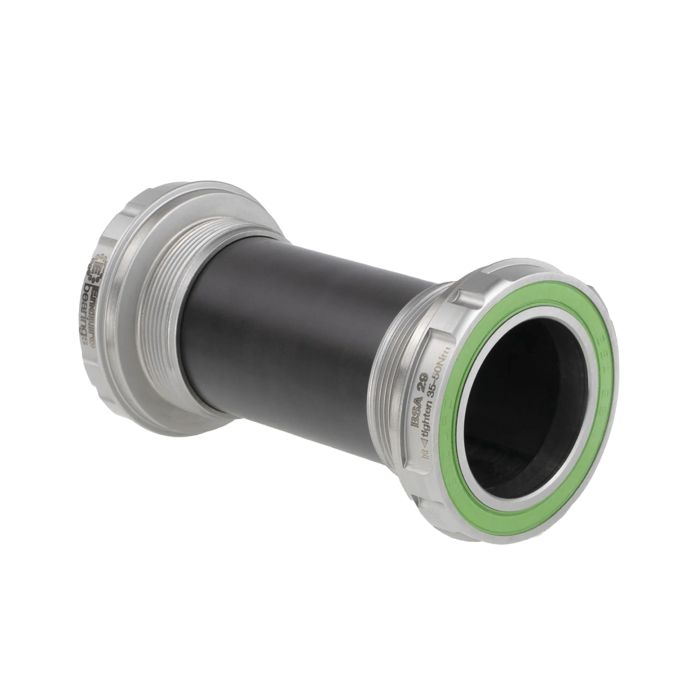 Enduro-Lager BSA 68 73 mm Tretlager zum Überspielen – Maxhit integriert – 440c – Silber