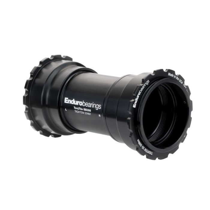 Enduro-Lager Ultratorque Außenbordschalen-Set – BB386 – Schwarz