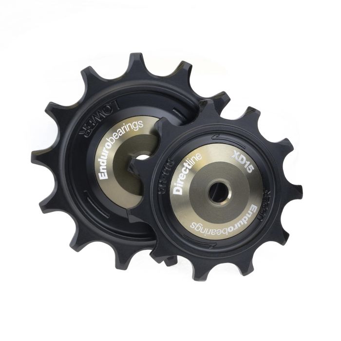 Enduro-Lager-Stützradsatz Directline XD-15 – Shimano Grx – 11 Gänge – Graphit