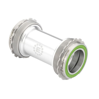 Enduro-Lager T47 Tretlager zum Überspielen – Maxhit integriert – 440c – Silber