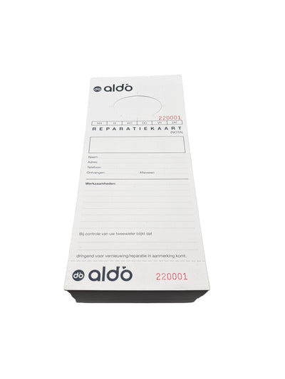 Aldo Reparaturkarten pak a 250