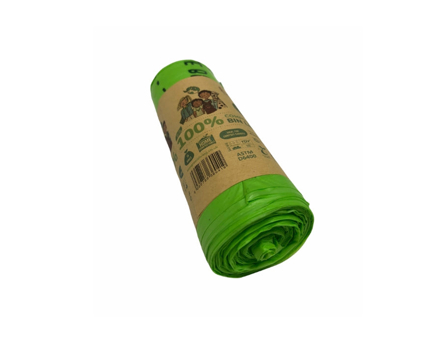 Eco Green Living kompostierbare Abfallbeutel 10 Liter – 20 Stück