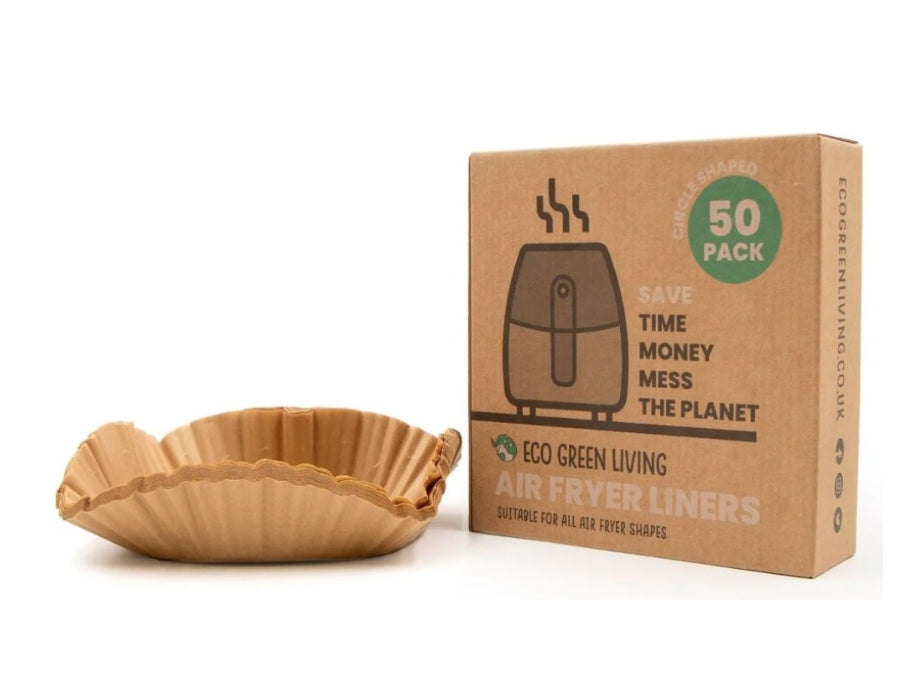 Eco Green Living Airfryer-Backpapier – 50 Stück