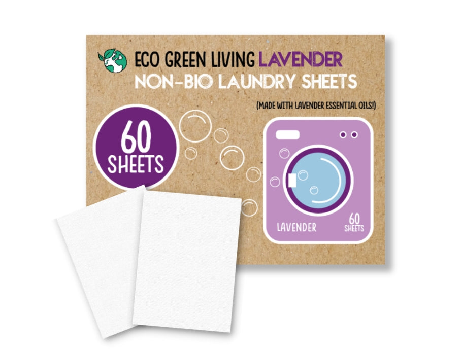Eco Green Living Lavendel-Waschstreifen – 60 Stück