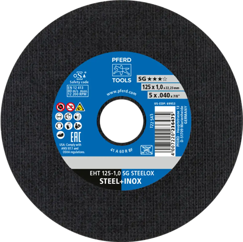 Pferd dss inox a46 115-1,6 | 25 Stk
