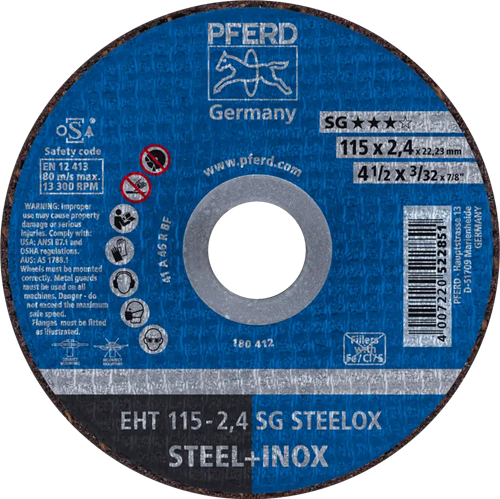 Pferd DSS Edelstahl A46 115-2,4 | 25 Stk