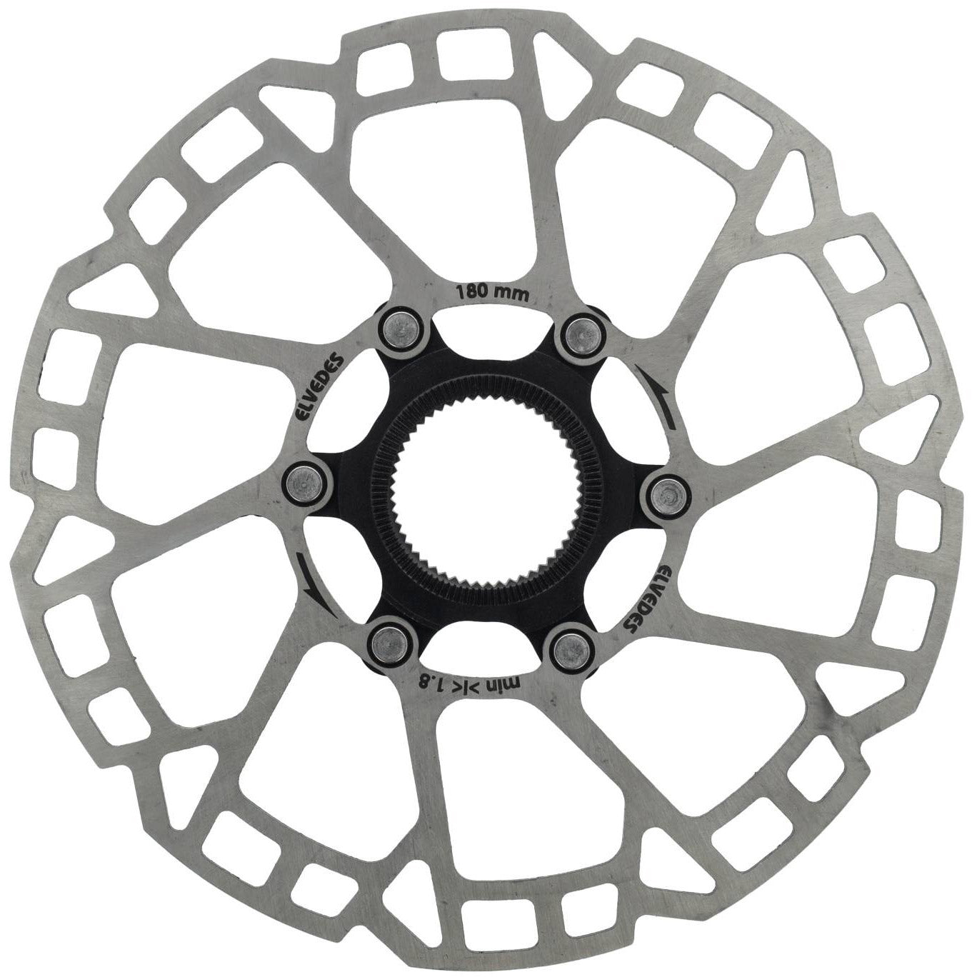 ELDEDES BREMSEISE CENTERLOCK Ø180 mm T = 2,0 mm