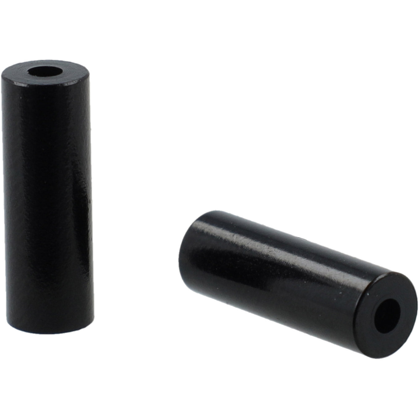 ELVEDES -Kabelhüße Ø3.65 mm Ø4.05 mm x 12 mm Alu Black (50.)
