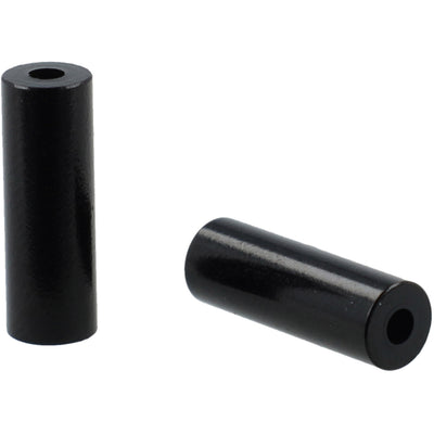 ELVEDES -Kabelhüße Ø3.65 mm Ø4.05 mm x 12 mm Alu Black (50.)