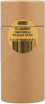 Elvedes Kabelkappen ø5,0 mm PVC – schwarz - afbeelding 3