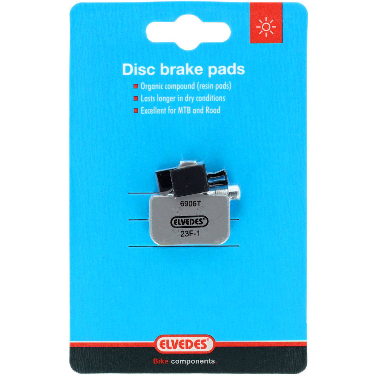 ELVEDES SCHEDBREMEN BLOCK SET 6906T (pro Paar) Grau