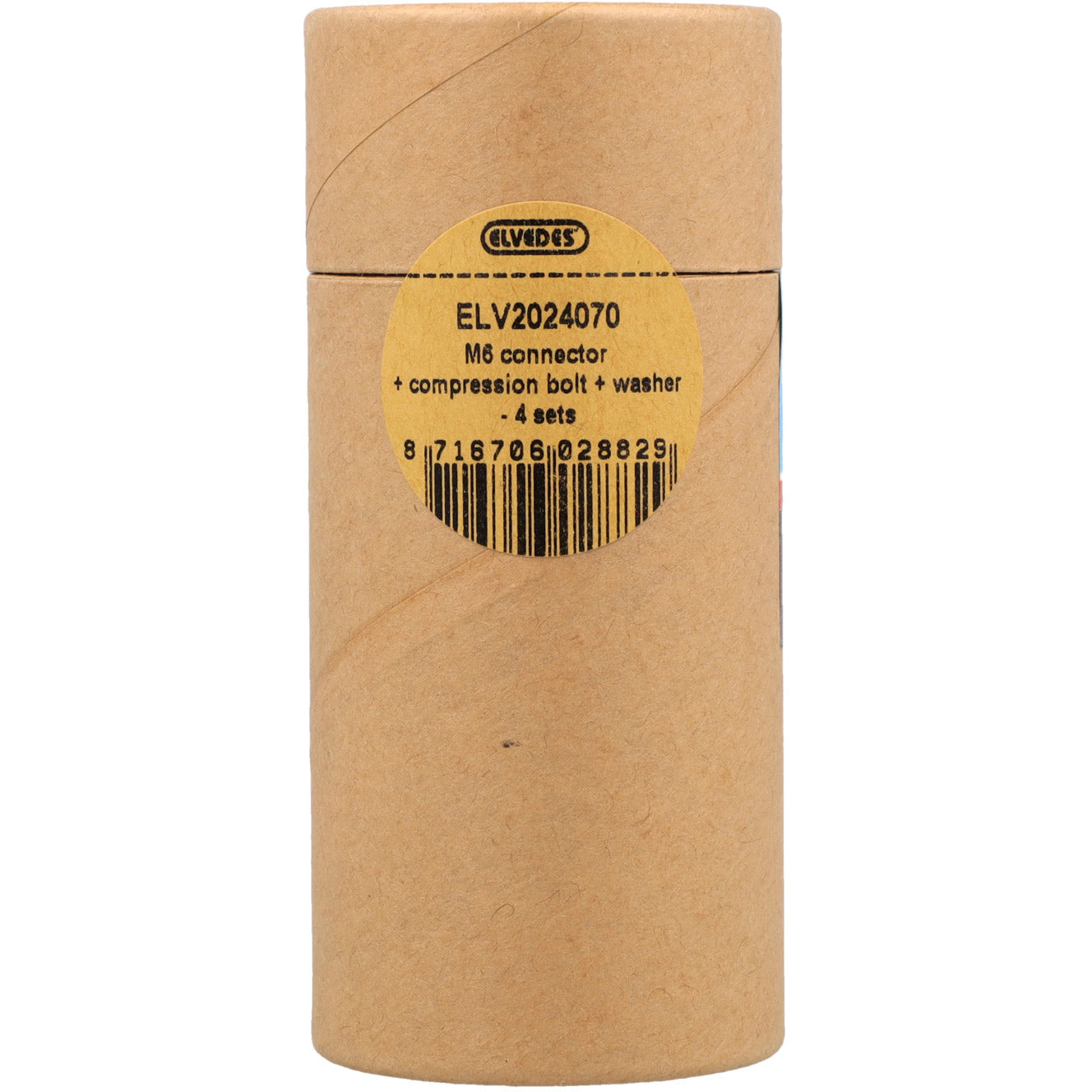 ELVEDEN SET M6 -Stecker, Klembout und Ring (4st)