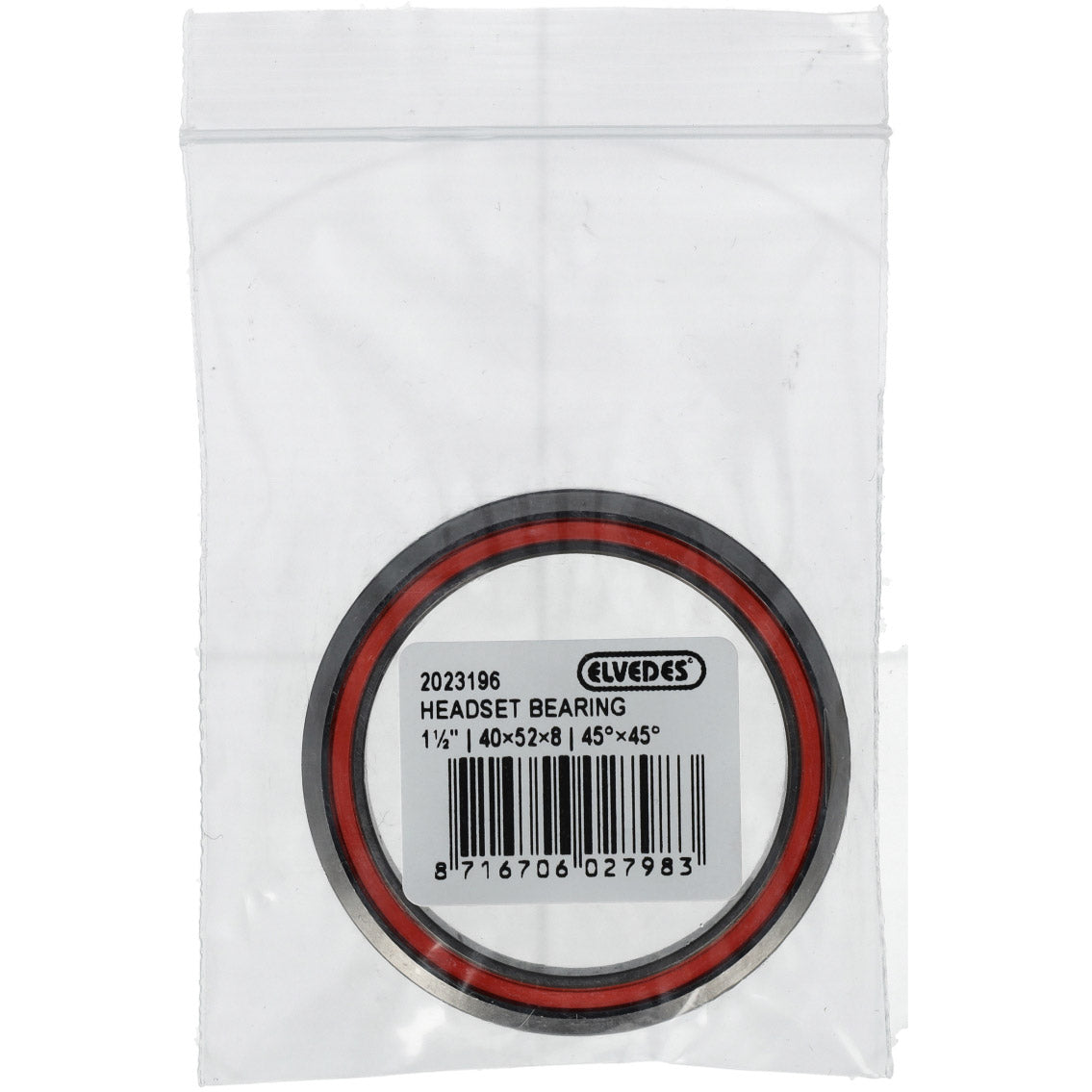 ELVEDEs Stallkopf unter 1-1 2 Ø40 × × Ø52 × 8 45 × 45 °
