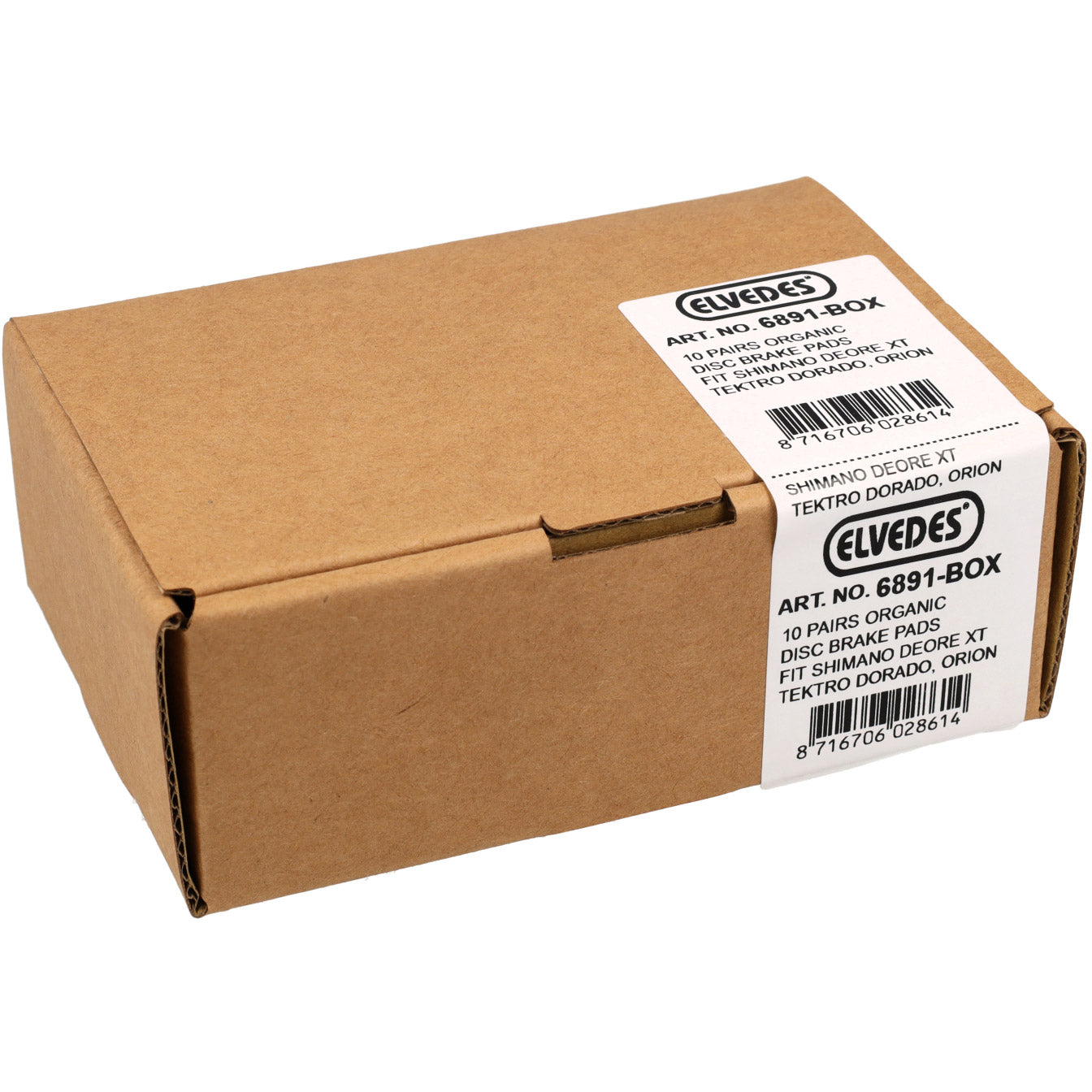 ELVEDES -Scheibenbremsblöcke 6859mc Soft (10pr)