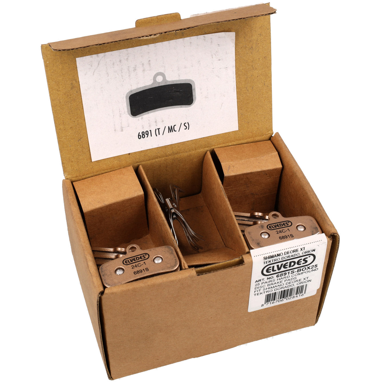 ELVEDES CD BREMS Block BR-M810 Sintered Box (25)