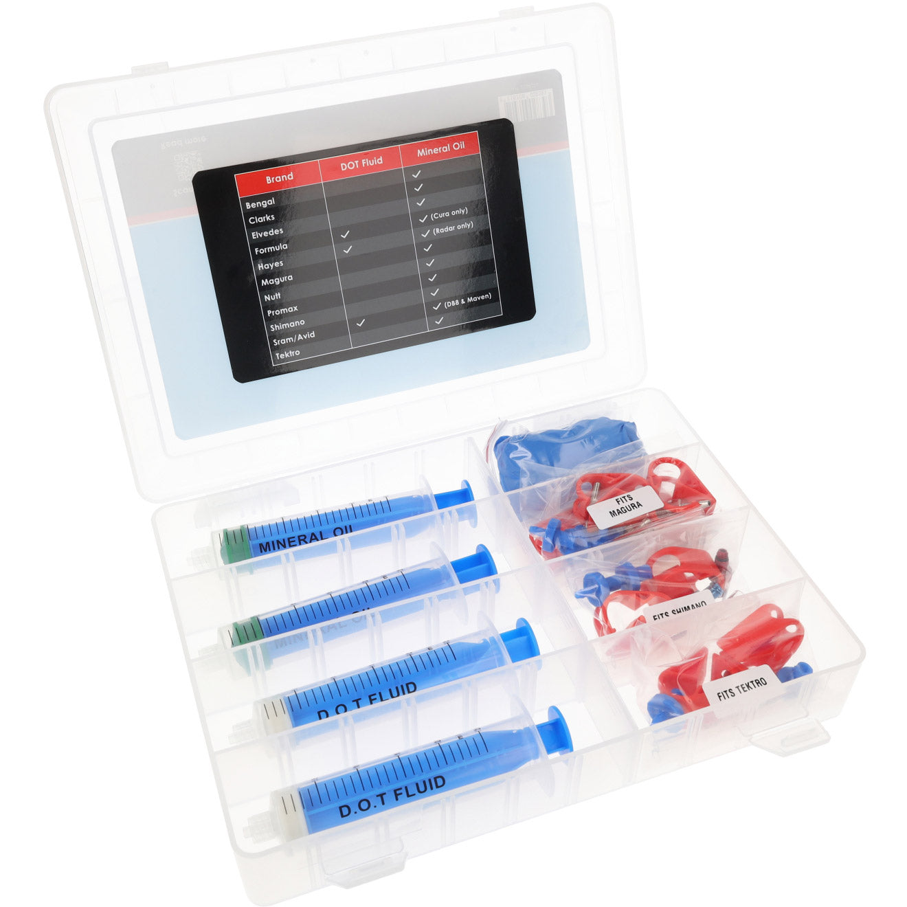 ELVEDES VENTING KIT Basis Mineral- und Punktflüssigkeit