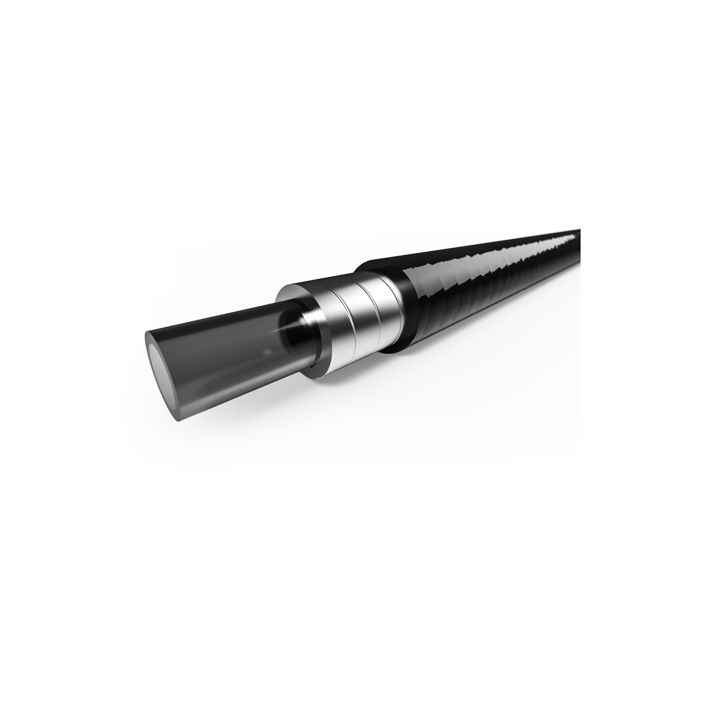 Bremsaußenzug Elvedes ohne Belag ø5mm 10 Meter - schwarz (Spule)
