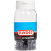 Topfkabelhut Elvedes Schwarz 5,0 mm | Aluminium | 50 Stück