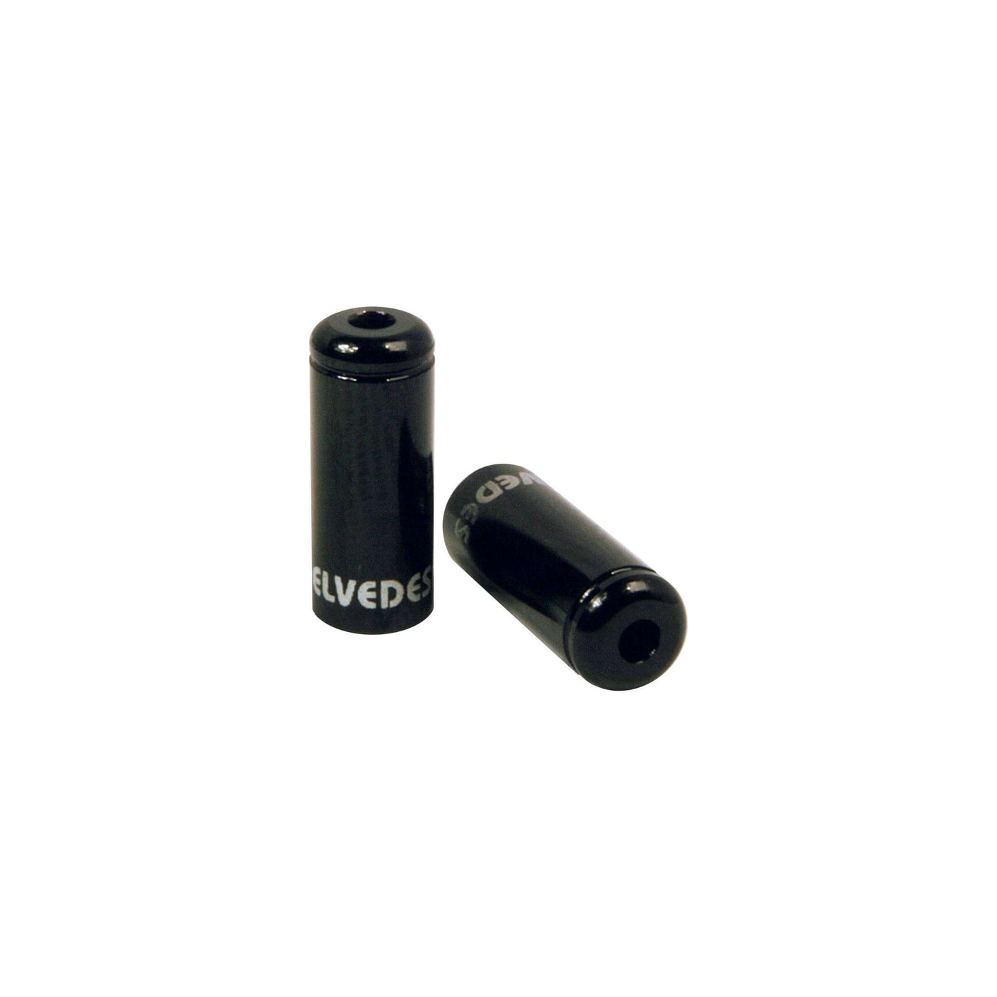 Topfkabelhut Elvedes Schwarz 5,0 mm | Aluminium | 50 Stück
