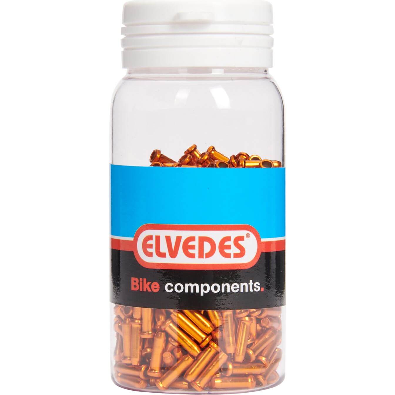 Elvedes Anti-Reisekappen 2,3mm orange (500x) Alaun. ELV2012017