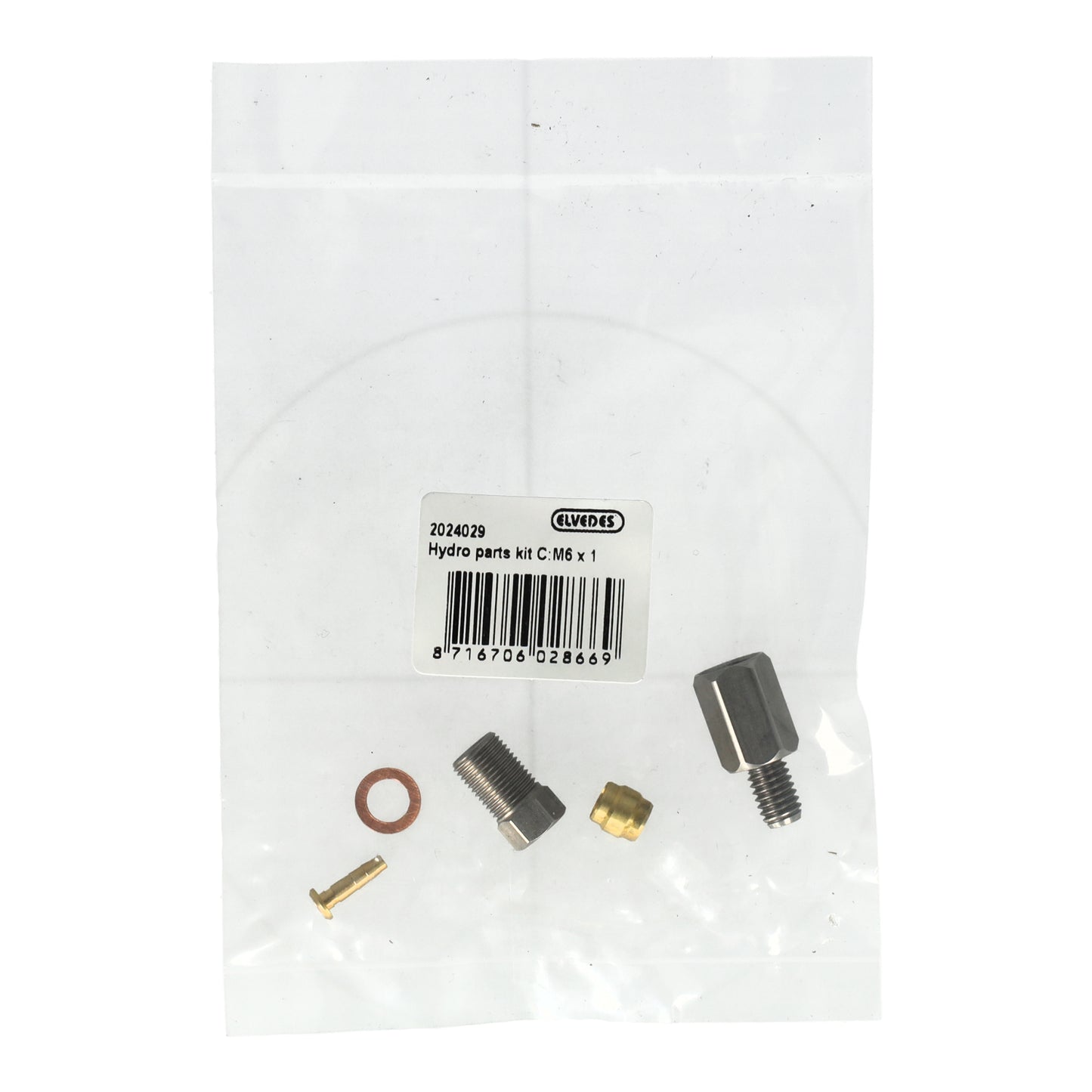 ELVEDES HYDRO TEILE KIT C M6 × 1