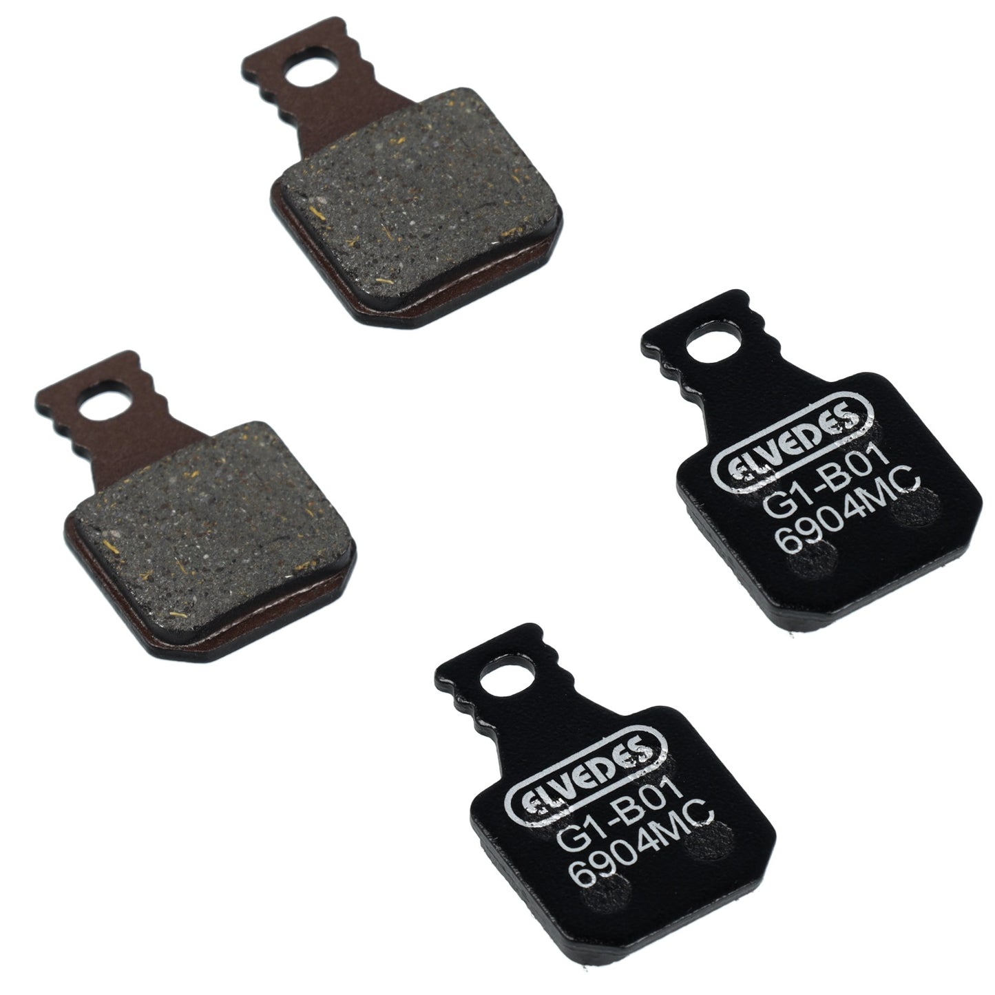 ELVEDES -Scheibenbremsblöcke 6904mc Medium (2PR)