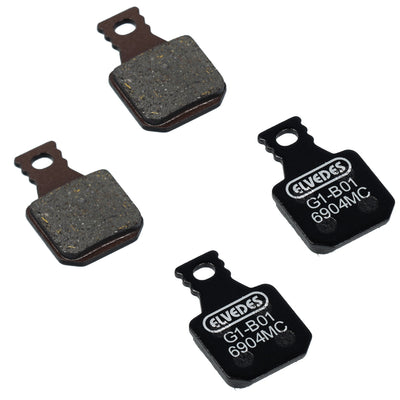 ELVEDES -Scheibenbremsblöcke 6904mc Medium (2PR)