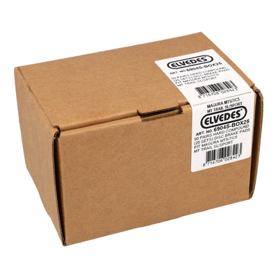 ELVEDES CD BREMS BLOCK SET 6904S HARD (50ST)