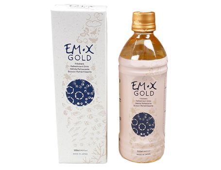 EM Agriton EM X Gold® Erfrischungsgetränk mit Antioxidans 500 ml