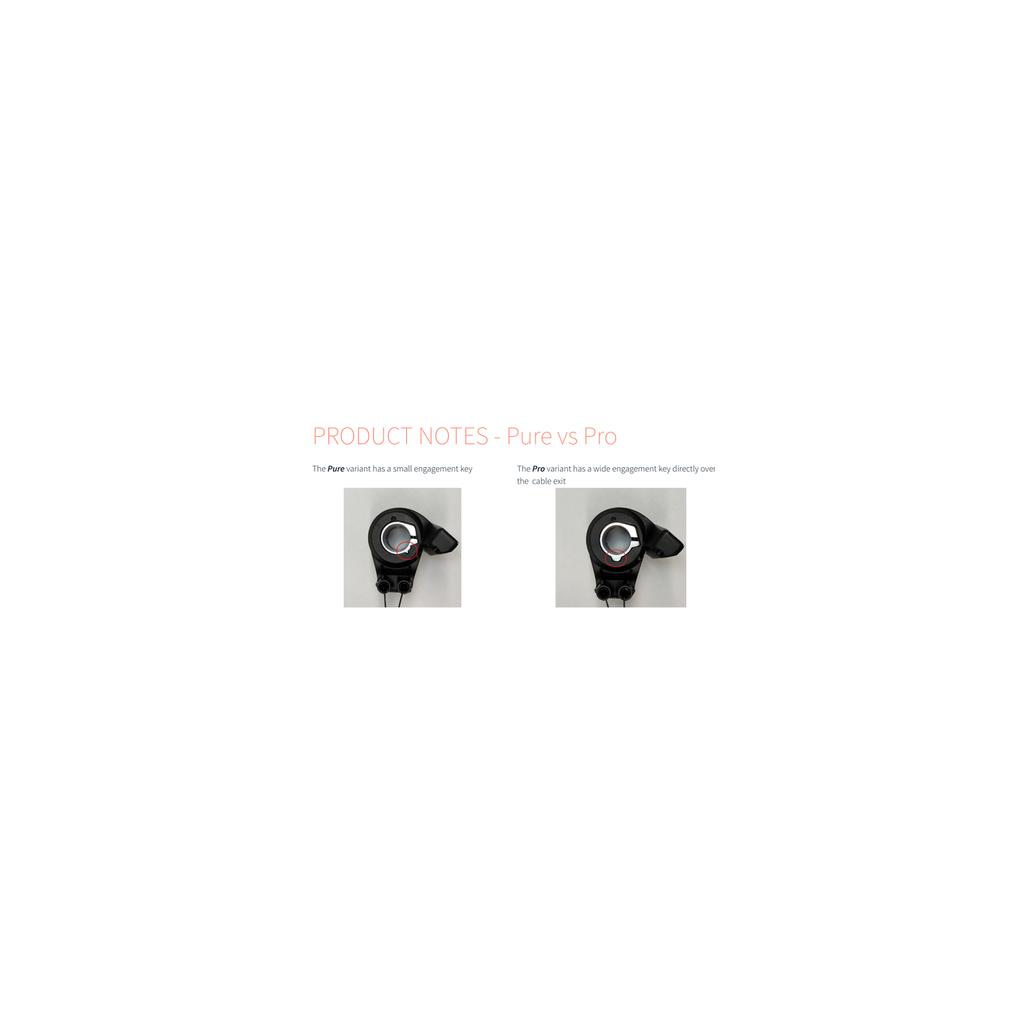 Enviolo Twist-Handschalthebel mit Anzeige rein 2500 mm