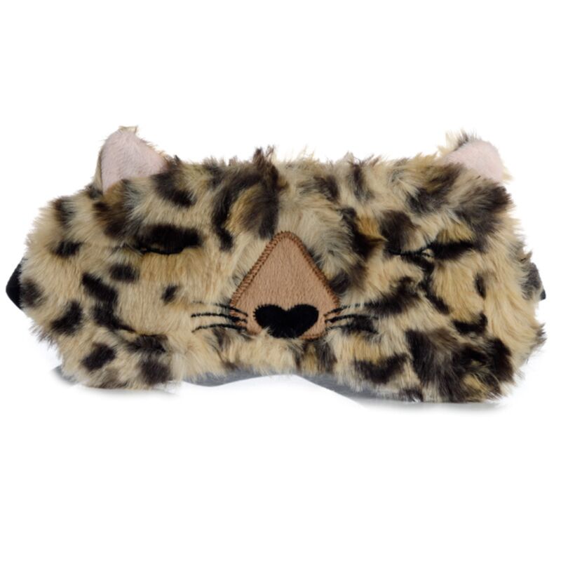 Plüsch Adoramals Leopard Schlafmaske