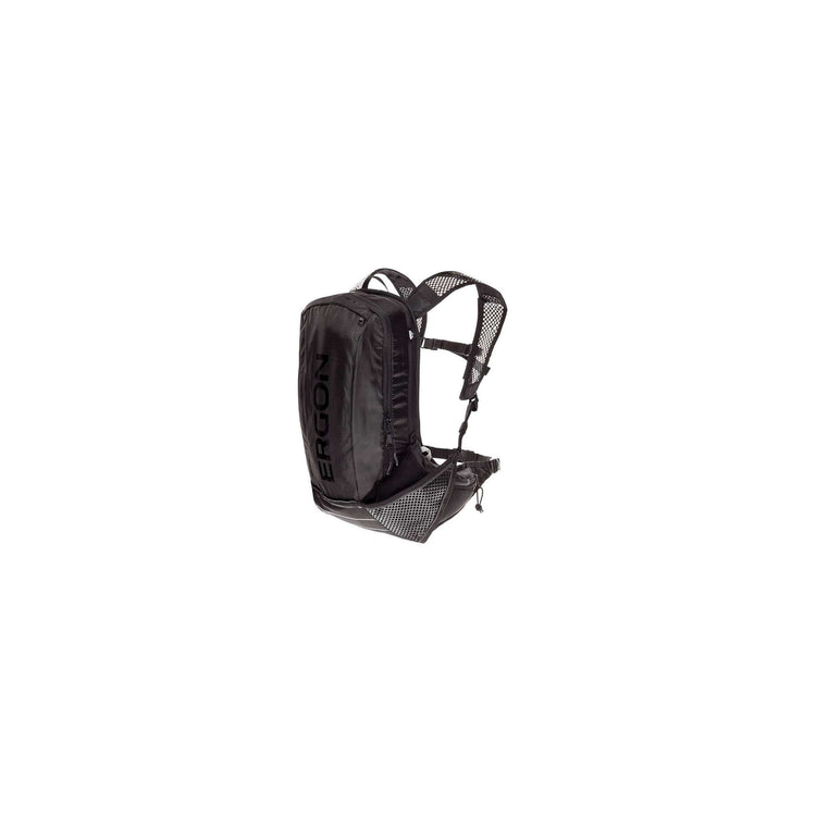 Ergon BX2 EVO -Rucksack Schwarz - Leicht - geeignet für Tagesausflüge - 10 + 1,5 l Volumen - wasserdicht - Polyester -Nylon - Sonstiges Befestigungssystem - einschließlich Regenabdeckung
