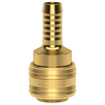 Lüdecke Ludecke Schnellkupplung 13mm Tülle DN7,2 (Euro10)