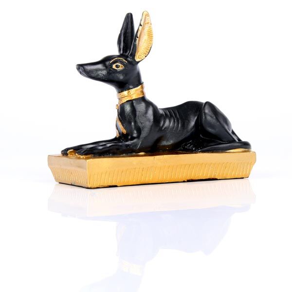 Ägypten - schwarzes Gold Anubis lehnt sich zurück