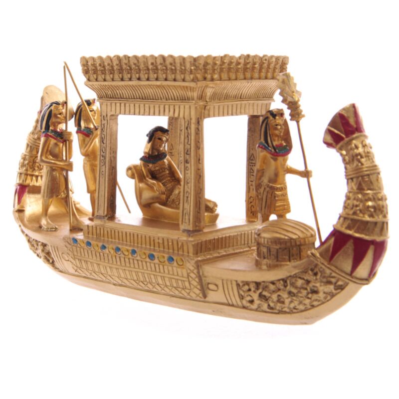 Ägypten - Golden bedecktes Boot