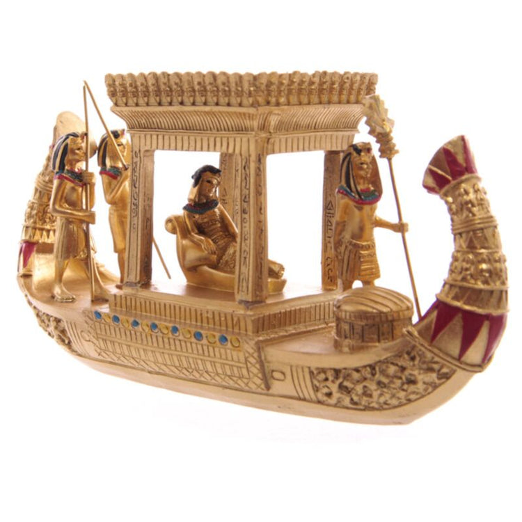 Ägypten - Golden bedecktes Boot