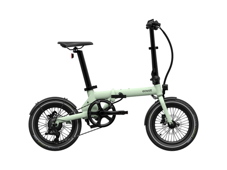 Eovolt Electric Folding Bike Morgen 16 Origins V3 Grün