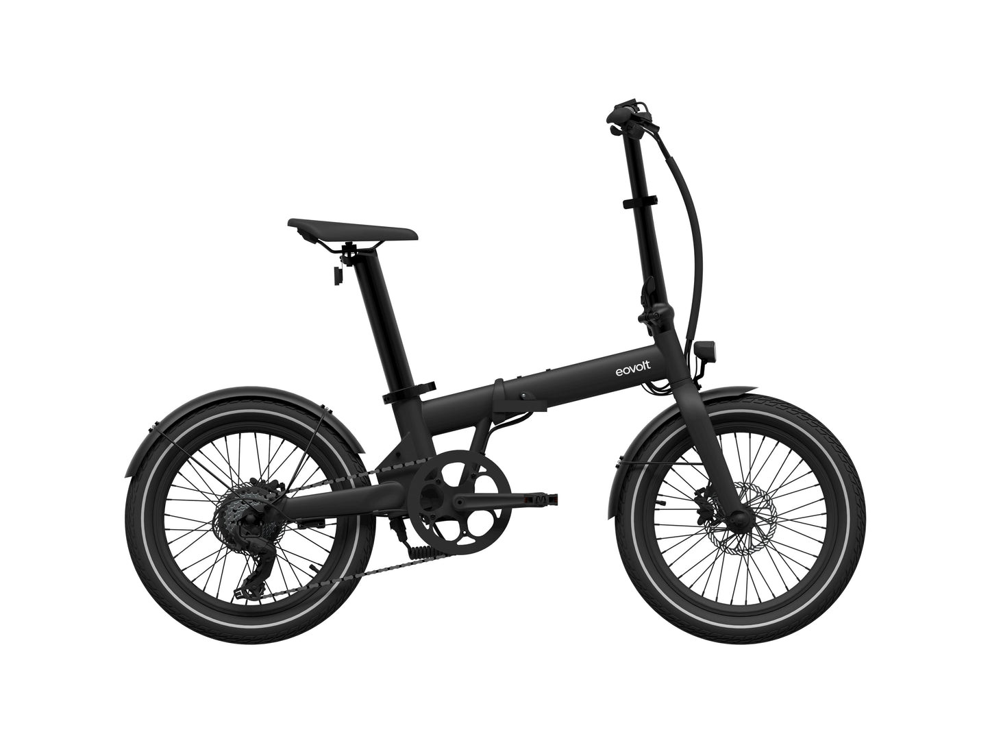 Eovolt Electric Folding Bike Nachmittag 20 V2 Schwarz