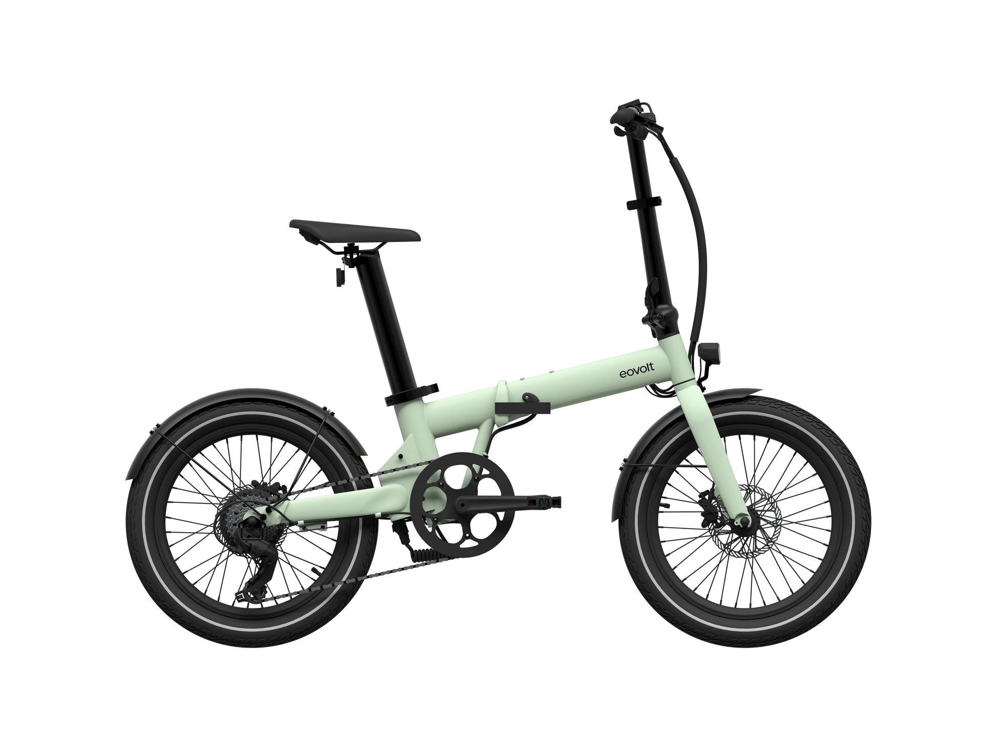 Eovolt Electric Folding Bike Nachmittag 20 V2 Grün
