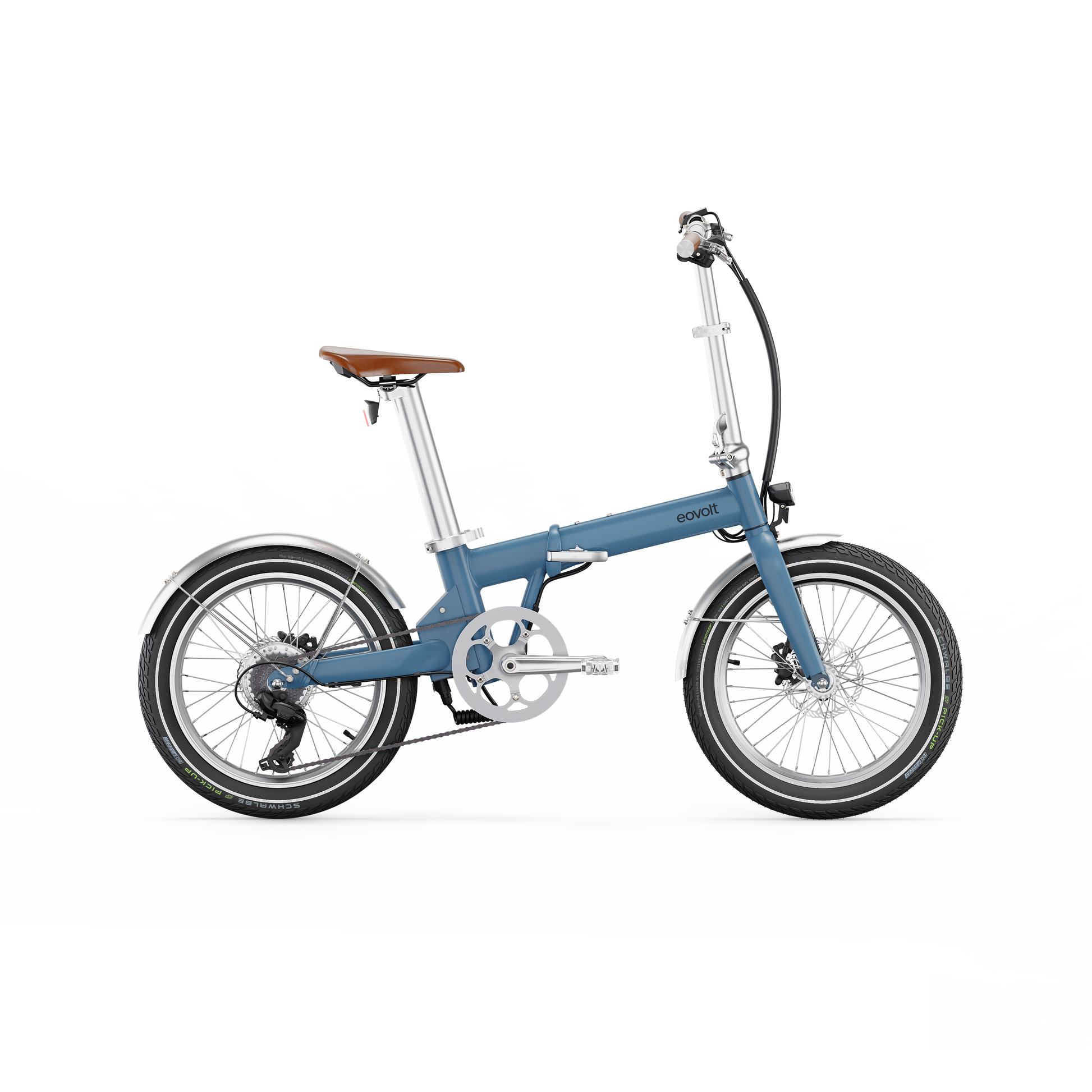 Eovolt Electric Folding Bike Nachmittag 20 Vintage V3 Blau