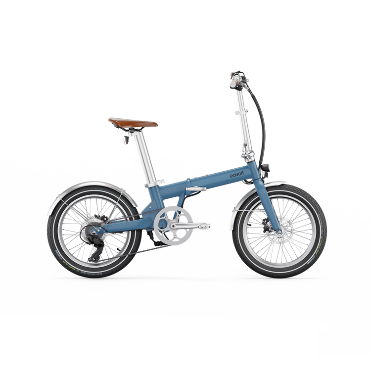 Eovolt Electric Folding Bike Nachmittag 20 Vintage V3 Blau