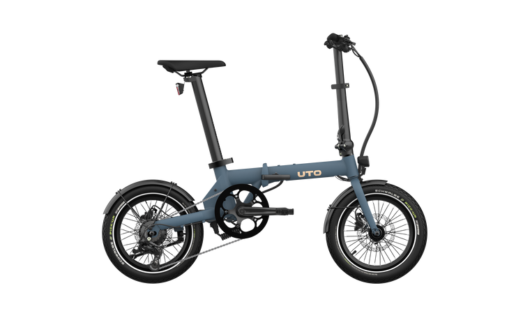 UTO Electric Folding Bike OG16 V0 Blau