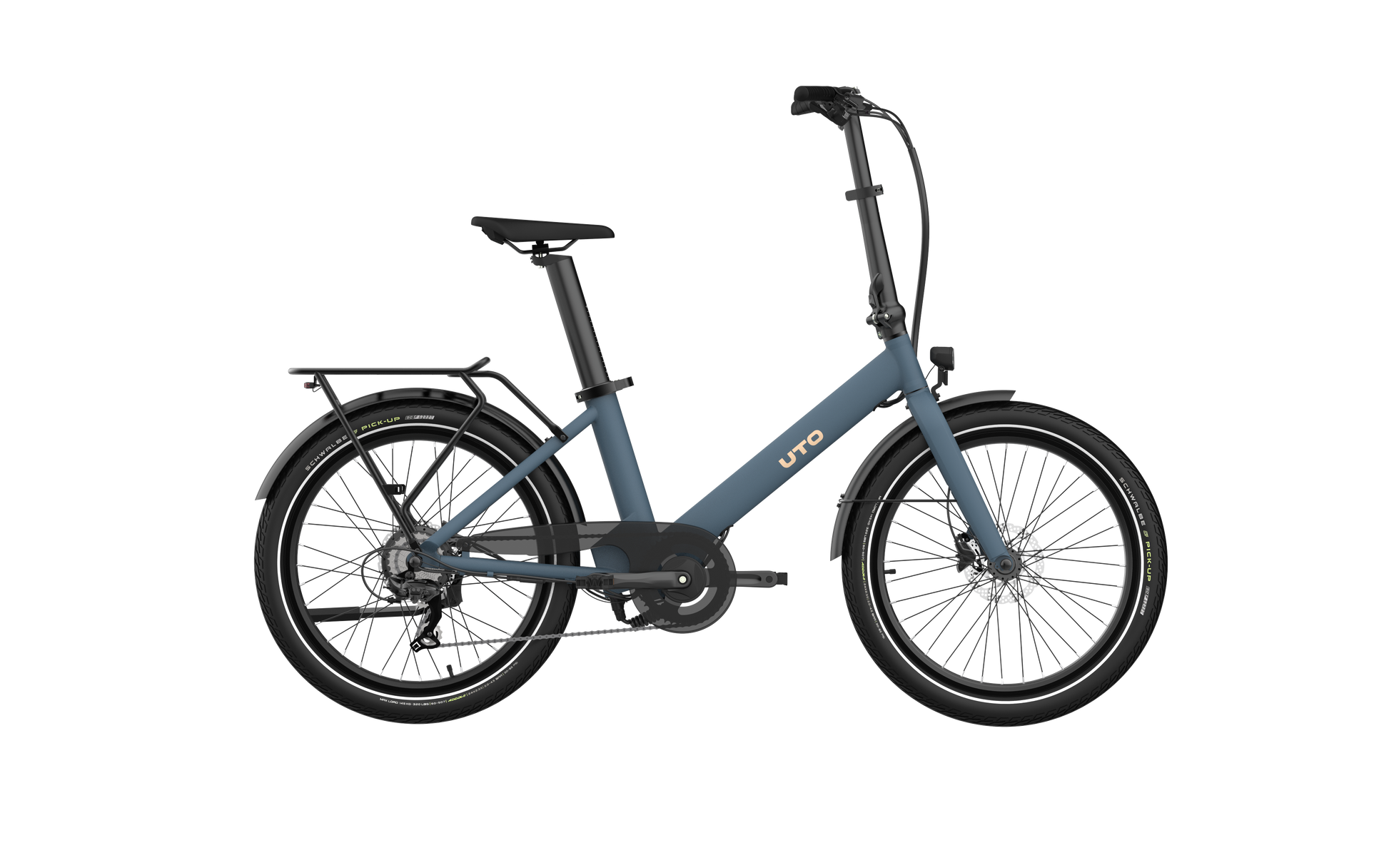 Uto Elektro-Kompaktfahrrad OG24 V1 blau