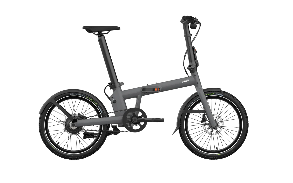 Eovolt Electric Folding Bike Nachmittag Pro 20 V1 Grau